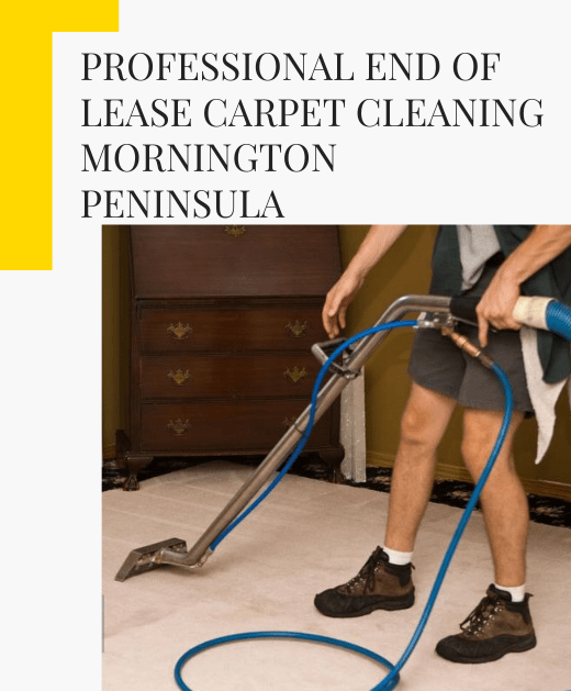 Professional End Of Lease Carpet Cleaning Mornington Peninsula